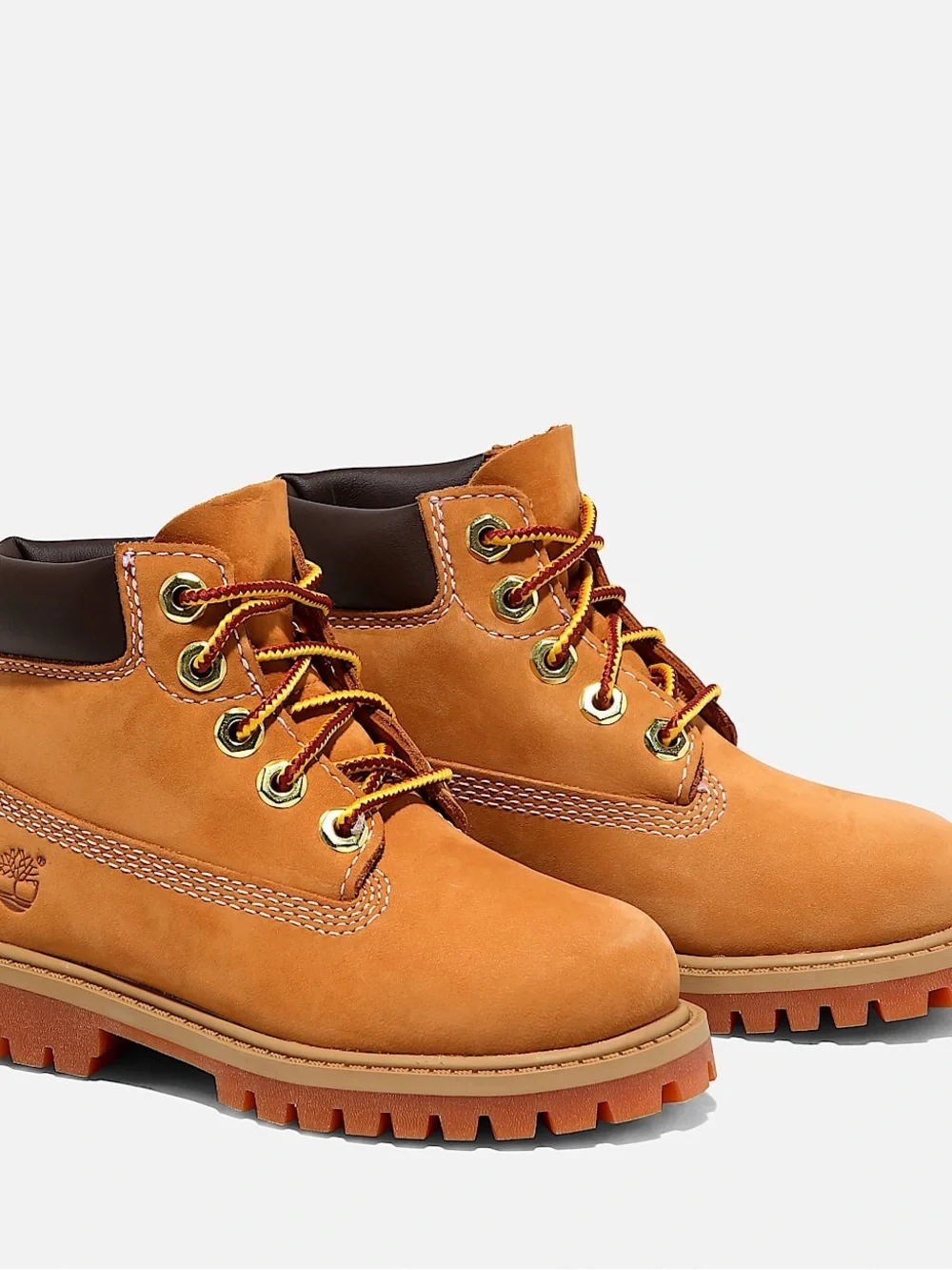 Timberland Toddler Premium 6-Inch Waterproof Leather Lace-Up Boots 4